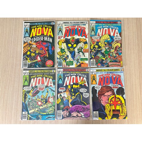 231 - NOVA COMIC BUNDLE INCLUDING #1. Featuring #1 - 4, 8-10, 12 - 14, 16, 20, 21, 23 - 25. Marvel Comics ... 