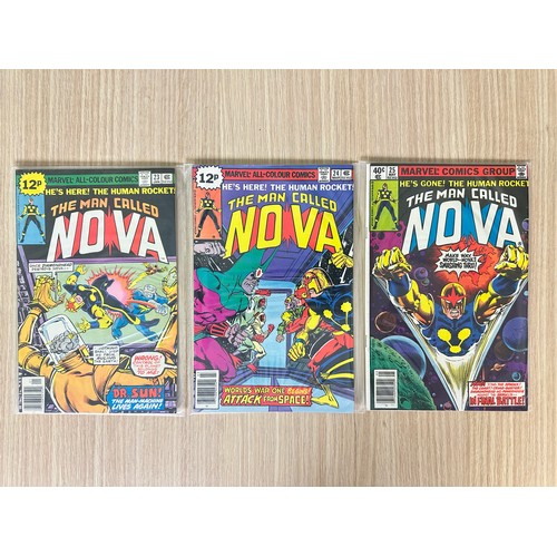 231 - NOVA COMIC BUNDLE INCLUDING #1. Featuring #1 - 4, 8-10, 12 - 14, 16, 20, 21, 23 - 25. Marvel Comics ... 