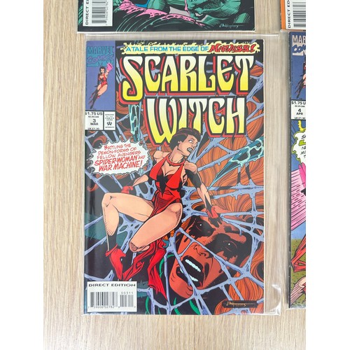 236 - SCARLET WITCH #1 - 4. Complete 4 issue limited series. First Solo title series featuring Scarlet Wit... 