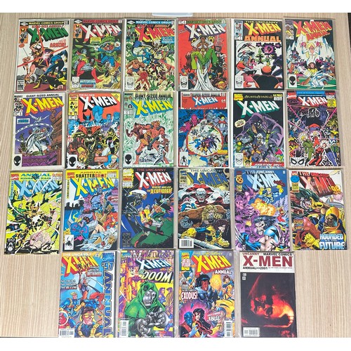 244 - X-MEN ANNUAL COLLECTION #3 onwards. 1979 - 2001. excluding 2000 otherwise a complete set from #3 - 1... 