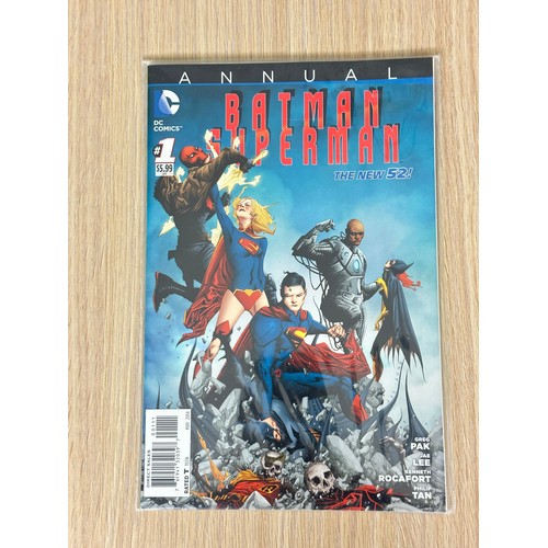 249 - BATMAN SUPERMAN ANNUAL #1 & 2. DC Comics 2014/15. VFN/NM Condition