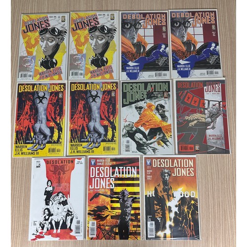 258 - DESOLATION JONES #1 - 8 plus Duplicates. Wildstorm  Comics 2005. Complete Series Run. 11 Comics in t... 
