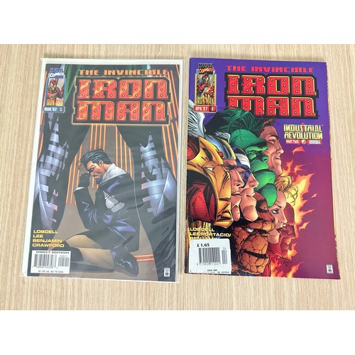 265 - IRON MAN BUNDLE - 7 Comics  featuring Iron Man Annuals #11 & 12, Iron Man Vol  2. #5 - 7, What if ..... 
