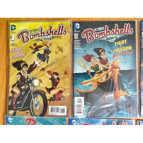 268 - BOMBSHELLS #1 - 6. DC  Comics 2014. 6 comics. VFN Condition.