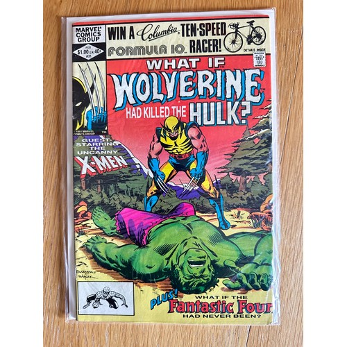282 - WHAT IF ... ? #31 What if ... Wolverine had killed Hulk. Marvel  Comics 1982.