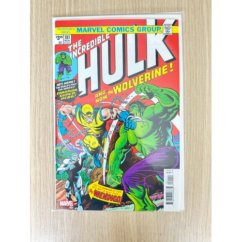 292 - THE INCREDIBLE HULK #131 FACSIMILIE. Marvel Comics 2019. Facsimile reprint of Incredible Hulk #181. ... 