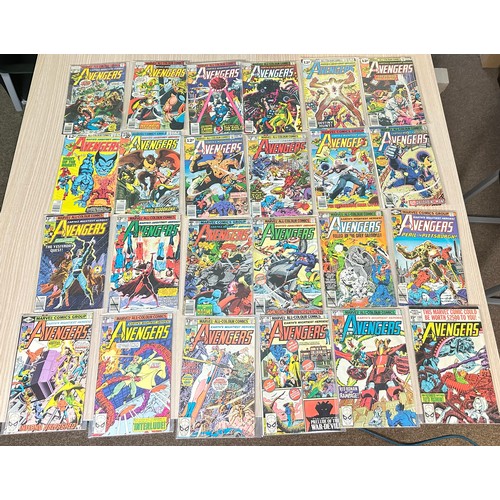 305 - AVENGERS BRONZE AGE COMIC BUNDLE. 24 Comics from 1977 Onwards. Featuring #164, 166, 169, 175 - 180, ... 