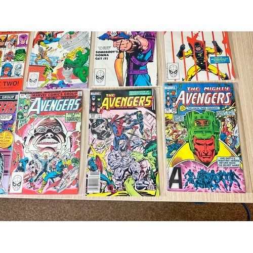 306 - AVENGERS BRONZE AGE COMIC BUNDLE. 24 Comics from 1980 Onwards. Featuring #200 - 202, 204, 206 - 212,... 