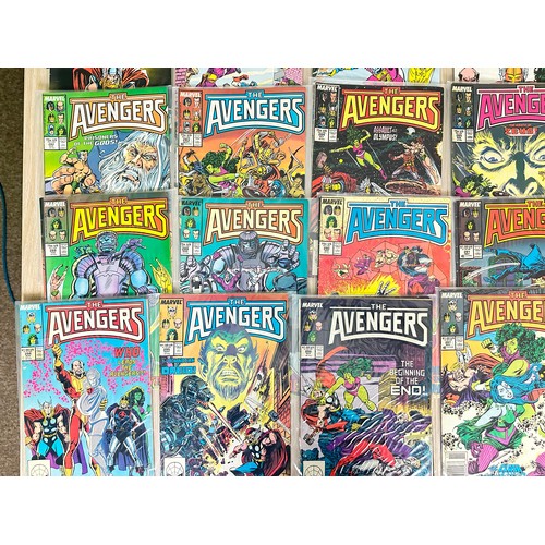 309 - AVENGERS - Complete numbered run of Marvel Avengers Comics from #270 to #300. from 1986  to 1989. VF... 