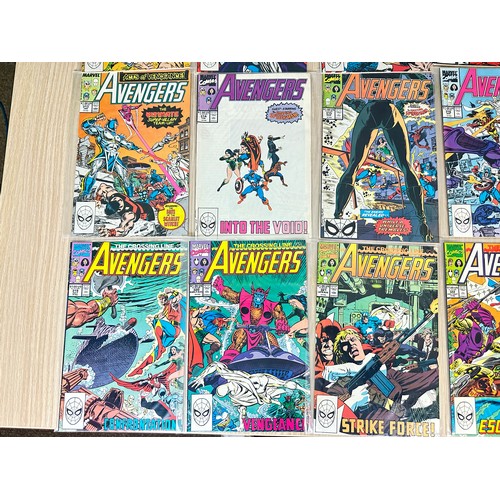 310 - AVENGERS - Complete run of Comics from #301 - #324. from 1989 to 1990. 24 Comics in total. Marvel Co... 