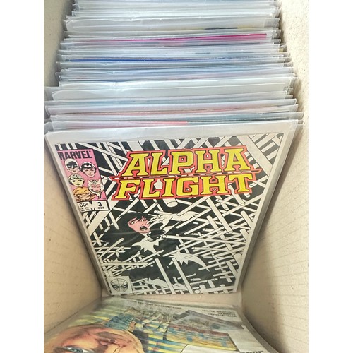 200 - COMPLETE ALPHA FLIGHT COMIC COLLECTION. Issues #1 - 130 plus Annuals and special.
A unique opportuni... 
