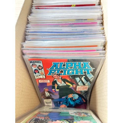 200 - COMPLETE ALPHA FLIGHT COMIC COLLECTION. Issues #1 - 130 plus Annuals and special.
A unique opportuni... 