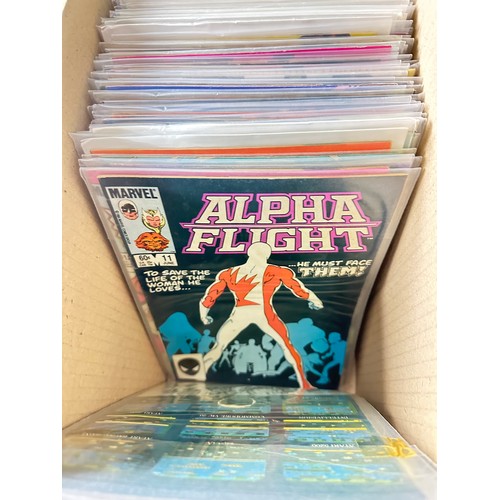 200 - COMPLETE ALPHA FLIGHT COMIC COLLECTION. Issues #1 - 130 plus Annuals and special.
A unique opportuni... 