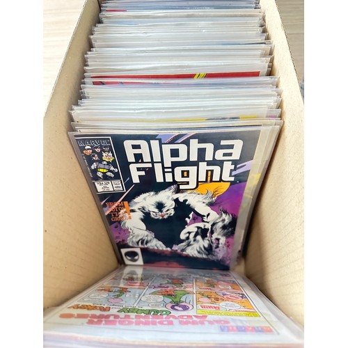 200 - COMPLETE ALPHA FLIGHT COMIC COLLECTION. Issues #1 - 130 plus Annuals and special.
A unique opportuni... 