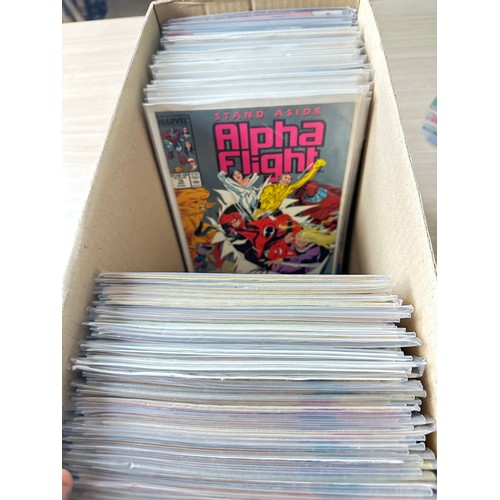 200 - COMPLETE ALPHA FLIGHT COMIC COLLECTION. Issues #1 - 130 plus Annuals and special.
A unique opportuni... 