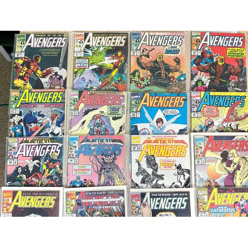 311 - LARGE AVENGERS COMIC BUNDLE - 45 Comics from 1990 Onwards. Featuring #326 - 328, 331, 334 - 338, 340... 