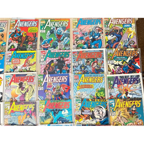 311 - LARGE AVENGERS COMIC BUNDLE - 45 Comics from 1990 Onwards. Featuring #326 - 328, 331, 334 - 338, 340... 