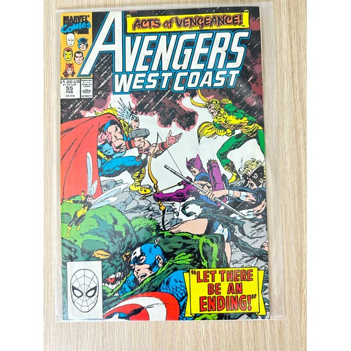 200A - COMPLETE WEST COAST AVENGERS COMIC COLLECTION. Issues #1 - 102 including key issues.  A unique oppor... 