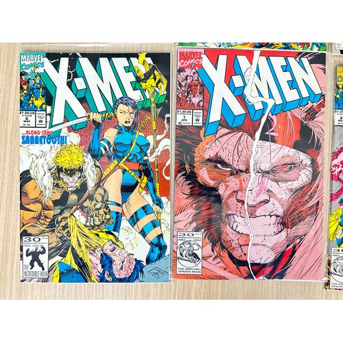 331 - X-MEN Vol.2. #2 - 9. VFN/NM CONDITION. Includes #4 1st  App of Omega Red. Marvel  Comics 1991 - 1992