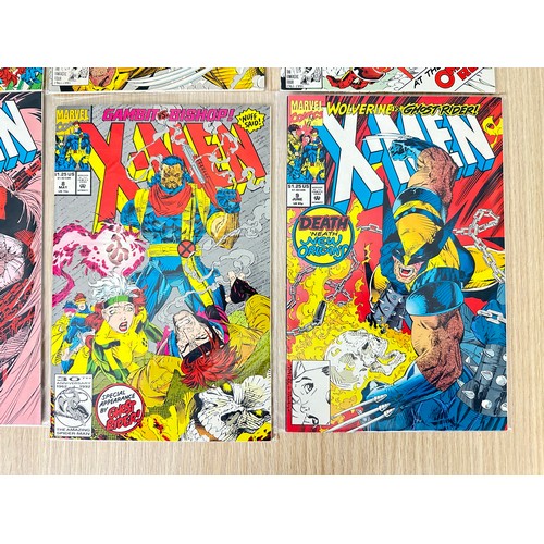 331 - X-MEN Vol.2. #2 - 9. VFN/NM CONDITION. Includes #4 1st  App of Omega Red. Marvel  Comics 1991 - 1992