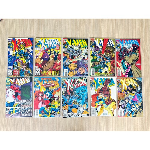 333 - X-MEN Vol.2. #20 - 29. Marvel Comics 1993 -1994. Includes #25  with Hologram. VFN/NM Condition