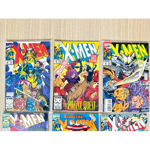 333 - X-MEN Vol.2. #20 - 29. Marvel Comics 1993 -1994. Includes #25  with Hologram. VFN/NM Condition