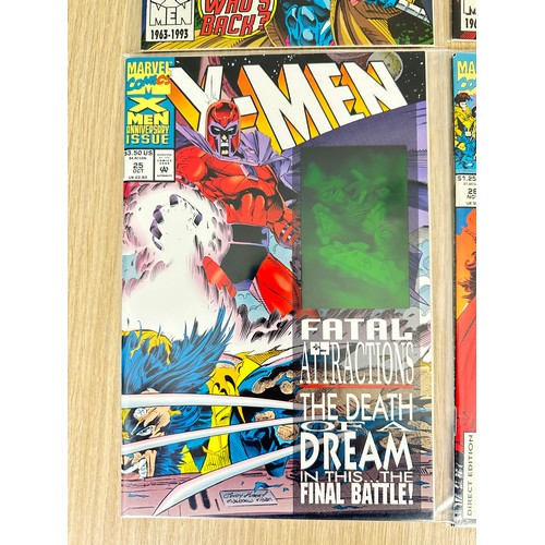 333 - X-MEN Vol.2. #20 - 29. Marvel Comics 1993 -1994. Includes #25  with Hologram. VFN/NM Condition