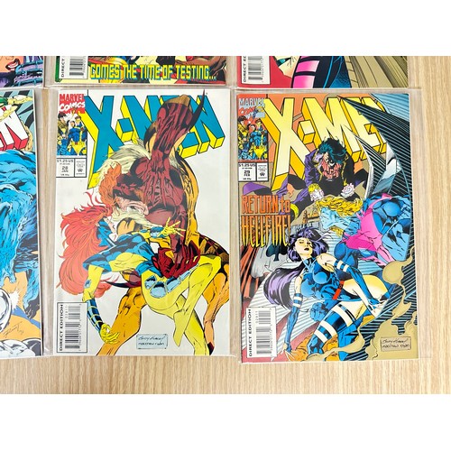 333 - X-MEN Vol.2. #20 - 29. Marvel Comics 1993 -1994. Includes #25  with Hologram. VFN/NM Condition