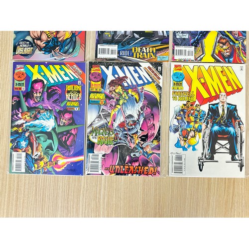 336 - X-MEN Vol.2. #50 - 59. Inc #53 1st full App of Onslaught. Marvel Comics 1996. VFN/NM Condition.