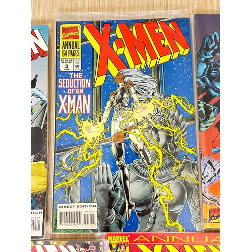 342 - X-MEN Vol.2. Complete Annual Collection #1-3, 95, 96, 97, 99, 2000 and 2001. 9 comics in total. Marv... 