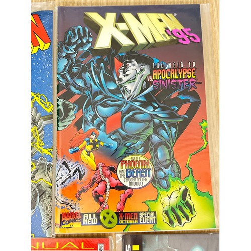 342 - X-MEN Vol.2. Complete Annual Collection #1-3, 95, 96, 97, 99, 2000 and 2001. 9 comics in total. Marv... 