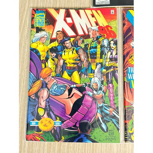 342 - X-MEN Vol.2. Complete Annual Collection #1-3, 95, 96, 97, 99, 2000 and 2001. 9 comics in total. Marv... 