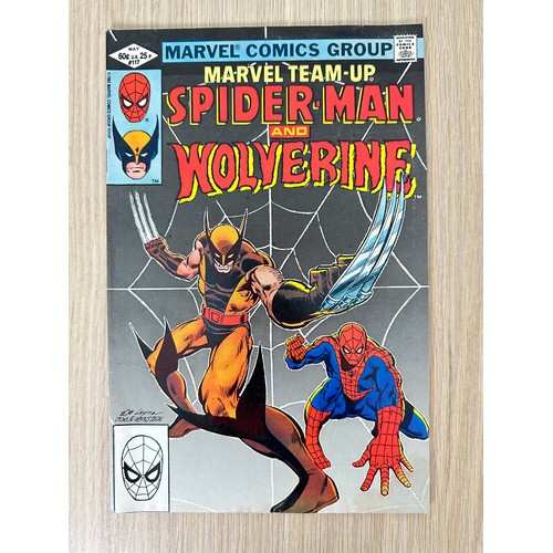 349 - Marvel Team Up #117. Spiderman & Wolverine. 1st App of Professor Power. Marvel Comics 1982. VFN/NM C... 