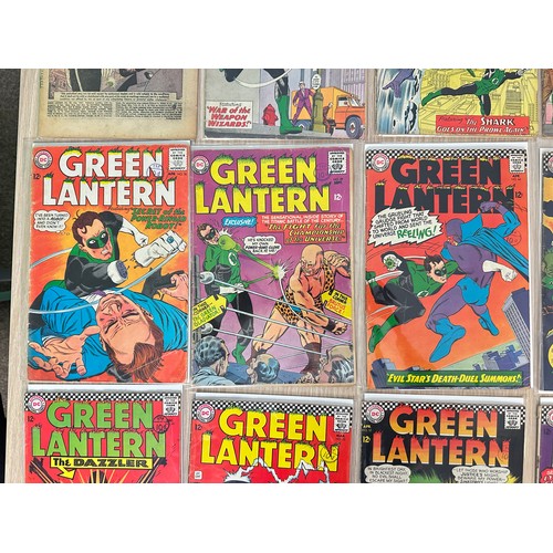 352 - Green Lantern silver age bundle – 19 in total. DC Comics.