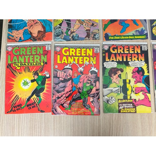 352 - Green Lantern silver age bundle – 19 in total. DC Comics.