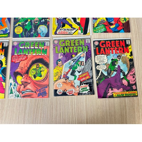 352 - Green Lantern silver age bundle – 19 in total. DC Comics.