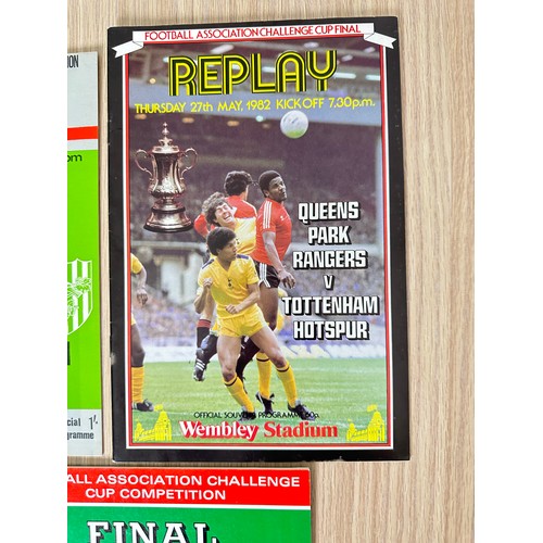 417 - FOOTBALL PROGRAMMES: FA CUP FINAL PROGRAMME collection. inc repro of 1923 Final plus finals from 196... 