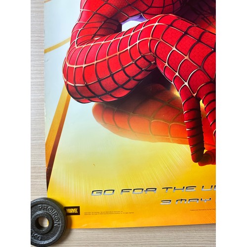 392 - SPIDER-MAN (2002) Original One Sheet D/S cinema movie film Poster 27 Inch x 40 inch. Very Good condi... 