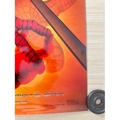 392 - SPIDER-MAN (2002) Original One Sheet D/S cinema movie film Poster 27 Inch x 40 inch. Very Good condi... 