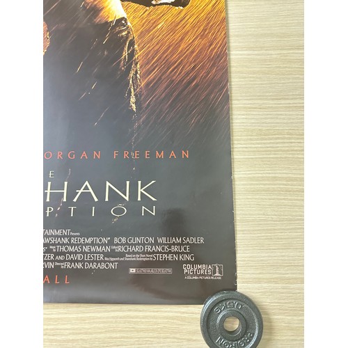 393 - Shawshank Redemption. US One-Sheet Movie Film Poster. measures 27