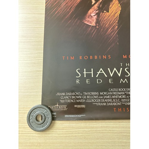 393 - Shawshank Redemption. US One-Sheet Movie Film Poster. measures 27