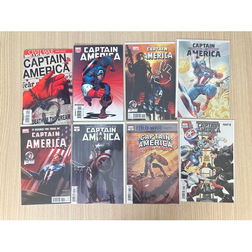 378B - CAPTAIN AMERICA Bundle of 8 comics. All VFN/NM Condition.  Marvel Comics.