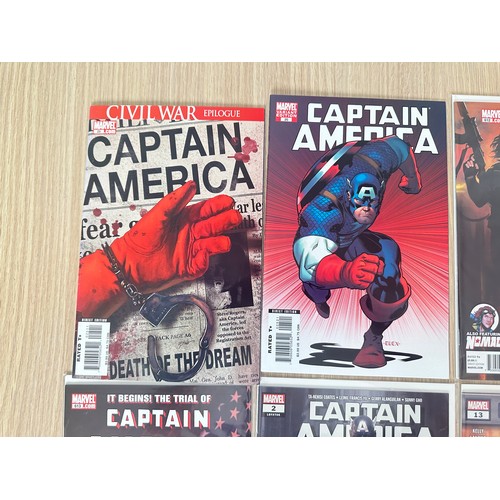 378B - CAPTAIN AMERICA Bundle of 8 comics. All VFN/NM Condition.  Marvel Comics.