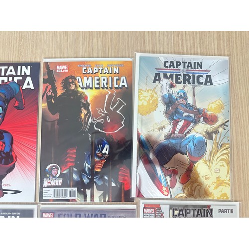 378B - CAPTAIN AMERICA Bundle of 8 comics. All VFN/NM Condition.  Marvel Comics.