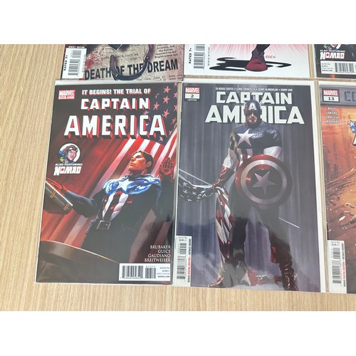 378B - CAPTAIN AMERICA Bundle of 8 comics. All VFN/NM Condition.  Marvel Comics.