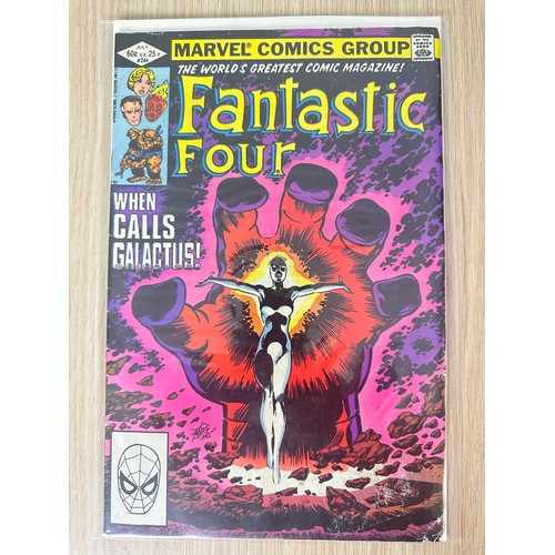 373B - FANTASTIC FOUR #244  & 245. First App ogf  Frankie Rate as the second Nova, becomes a herald of Gala... 