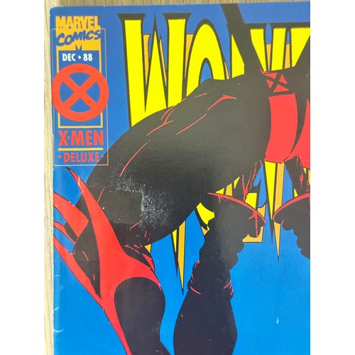 379 - WOLVERINE #88. First Battle of Wolverine vs Deadpool. FN Condition, Price sticker mark on front cove... 