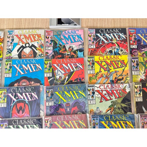 300 - CLASSIC X-MEN. Almost complete run from #1 - 45 (Missing #16). Excellent Condition. Marvel Comics 19... 