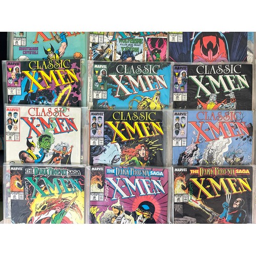 300 - CLASSIC X-MEN. Almost complete run from #1 - 45 (Missing #16). Excellent Condition. Marvel Comics 19... 