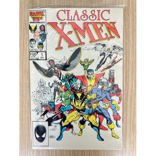 300 - CLASSIC X-MEN. Almost complete run from #1 - 45 (Missing #16). Excellent Condition. Marvel Comics 19... 